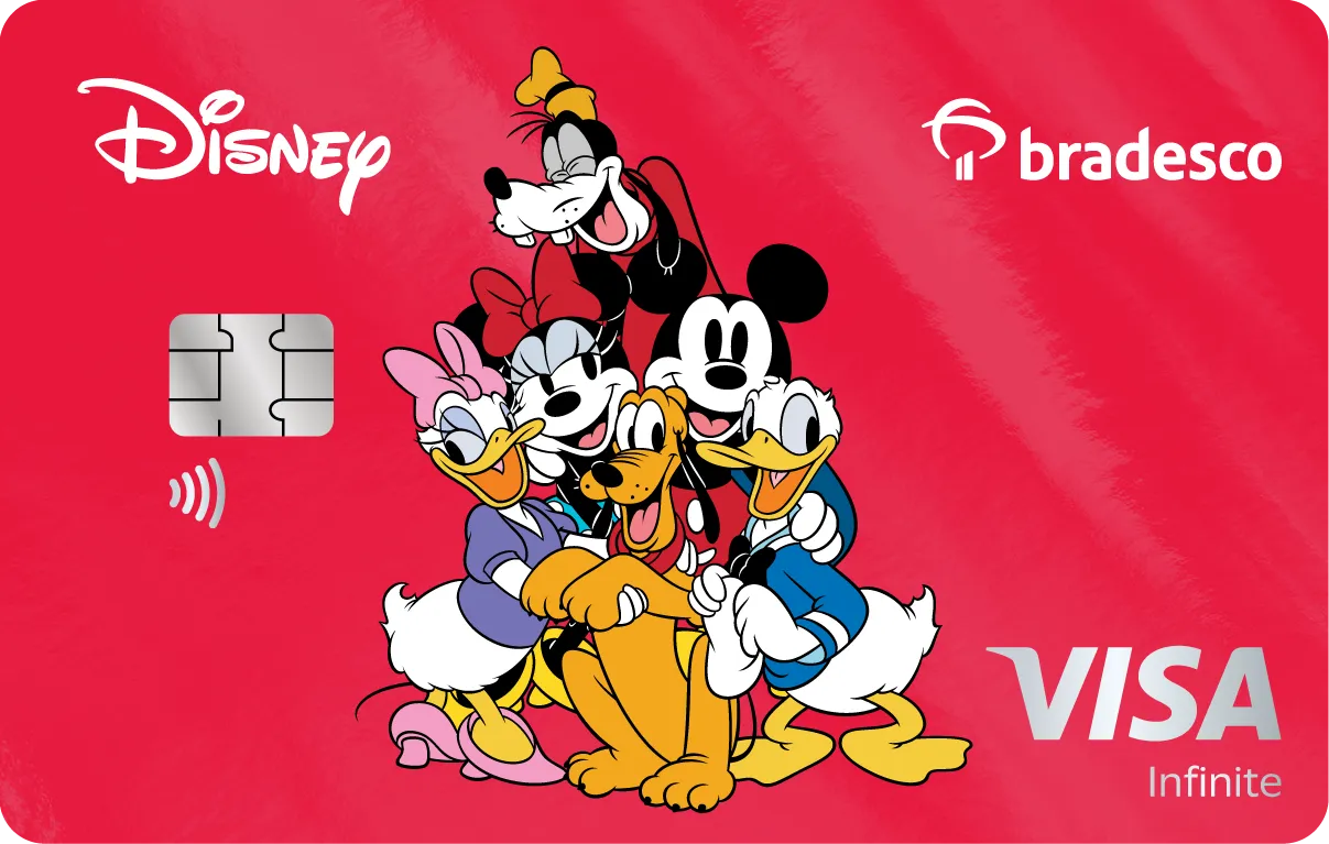 Cartão Bradesco Disney® Visa Infinite