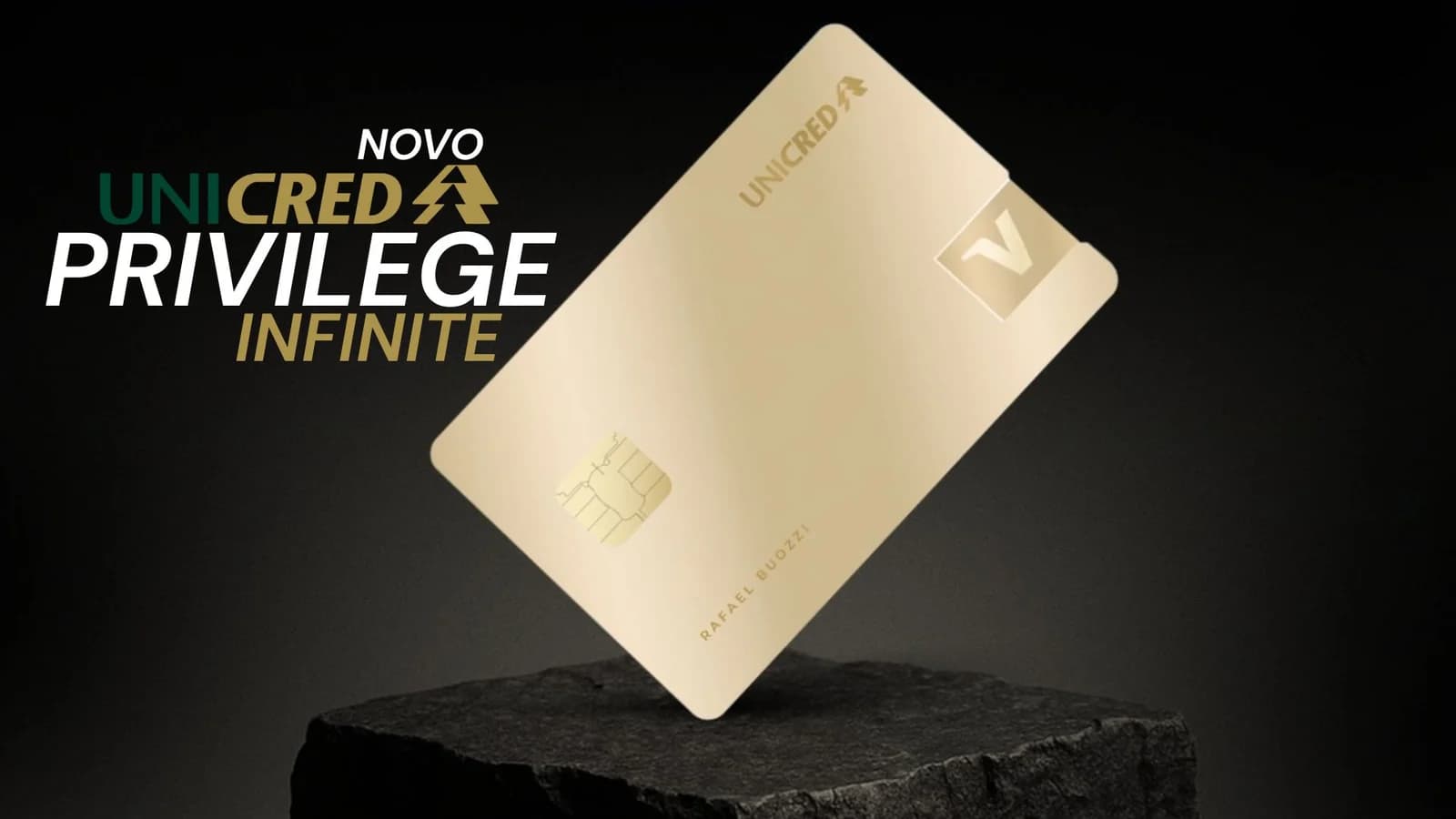 NOVO CARTÃO UNICRED VISA INFINITE PRIVILEGE