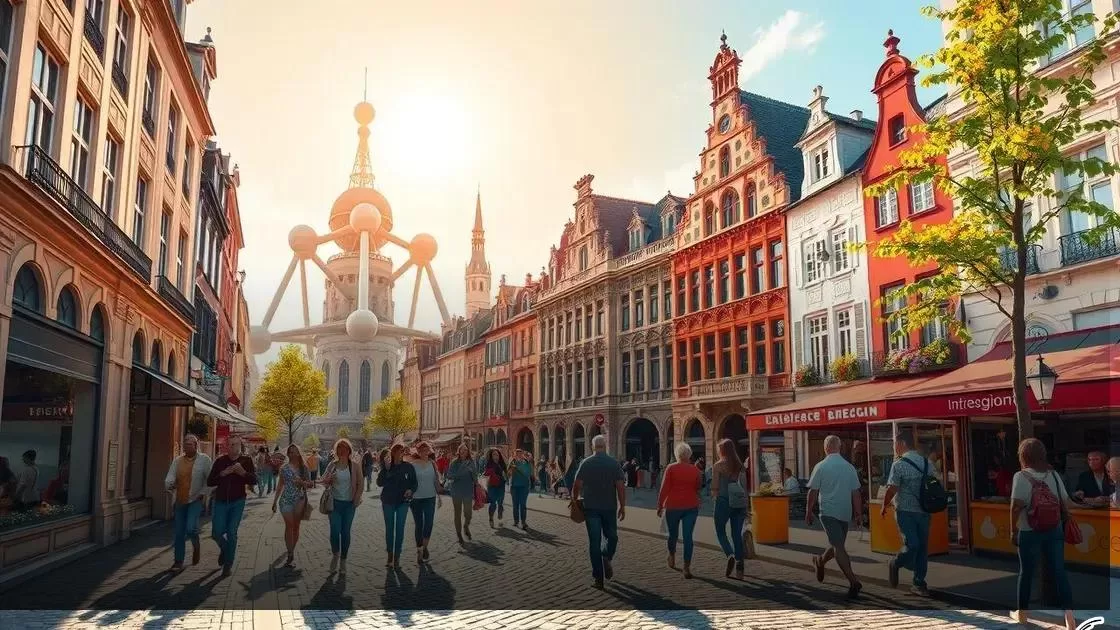 🌍 Pontos turísticos na Bélgica: Veja os lugares imperdíveis para colocar no seu roteiro!