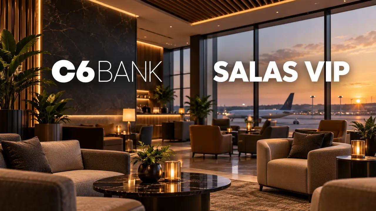 Salas VIP C6 Bank: Onde ficam, como acessar e aproveitar lounges exclusivos no Brasil e no mundo Salas VIP C6 Bank: Onde ficam, como acessar e aproveitar lounges exclusivos no Brasil e no mundo