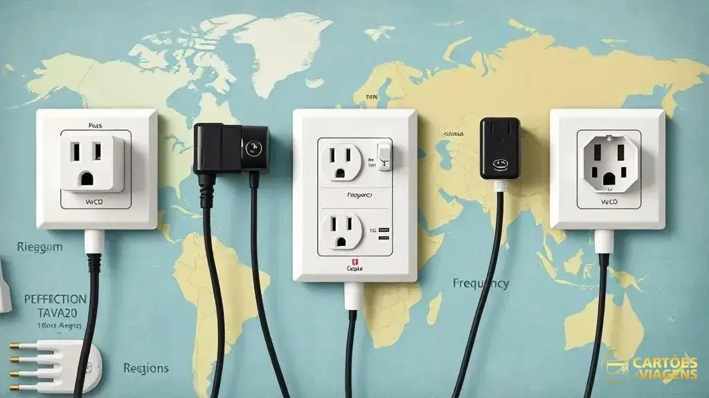 Tipos de tomadas pelo mundo: guia completo para viajantes
