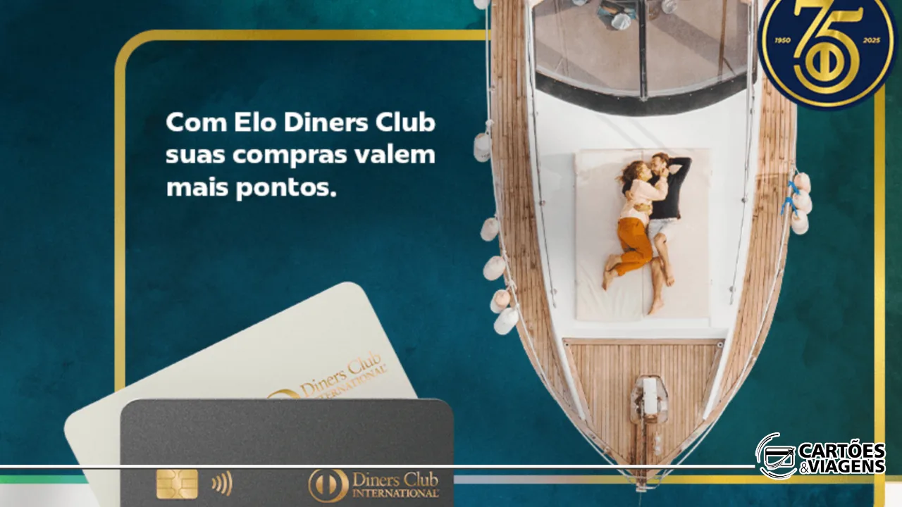 Promoção Diners Club: Ganhe até 50 mil pontos extras com seu cartão Elo