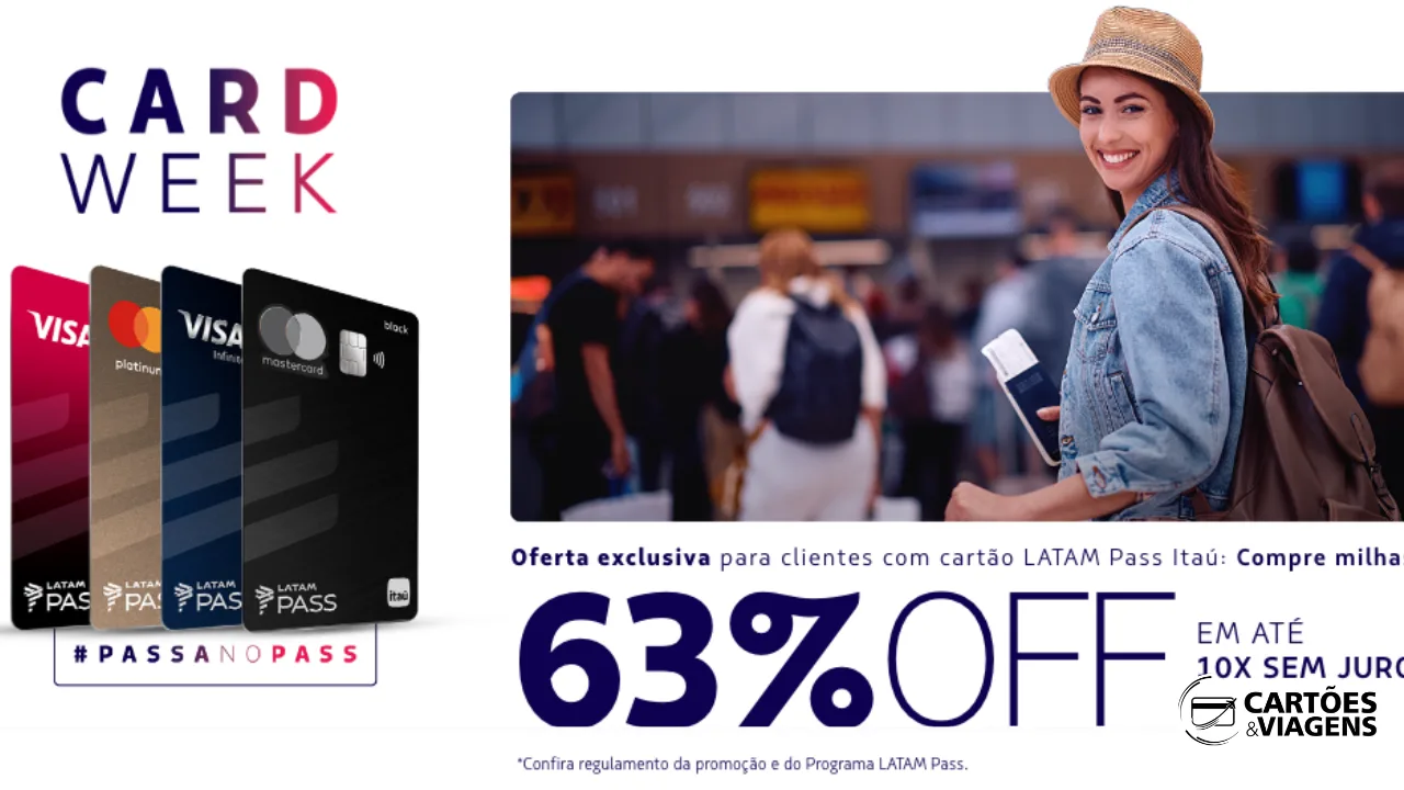Compra de pontos LATAM com desconto: até 63% OFF na LATAM Pass (abril 2026)