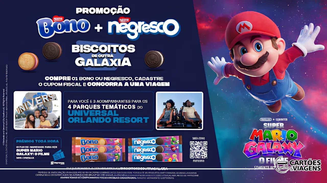 Nestlé e LATAM em voos para Orlando: ação distribui Bono e Negresco em viagens para a Flórida