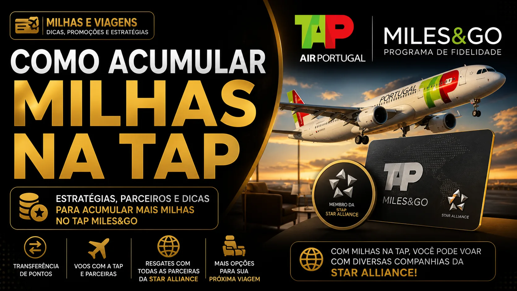 Como acumular milhas na TAP: guia atualizado do TAP Miles&Go