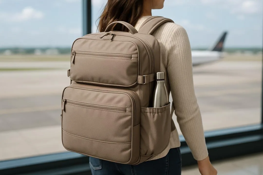 OPORTUNIDADE!! Mochila Expansível Feminina Romantic Crown para Viagem na promoção