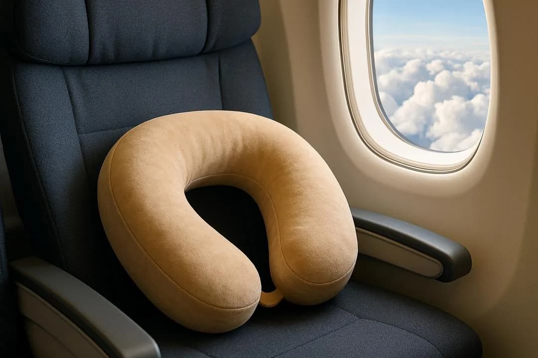 PROMOÇÃO!!Travesseiro de Pescoço NOVEVE: Conforto em Viagens em 2026