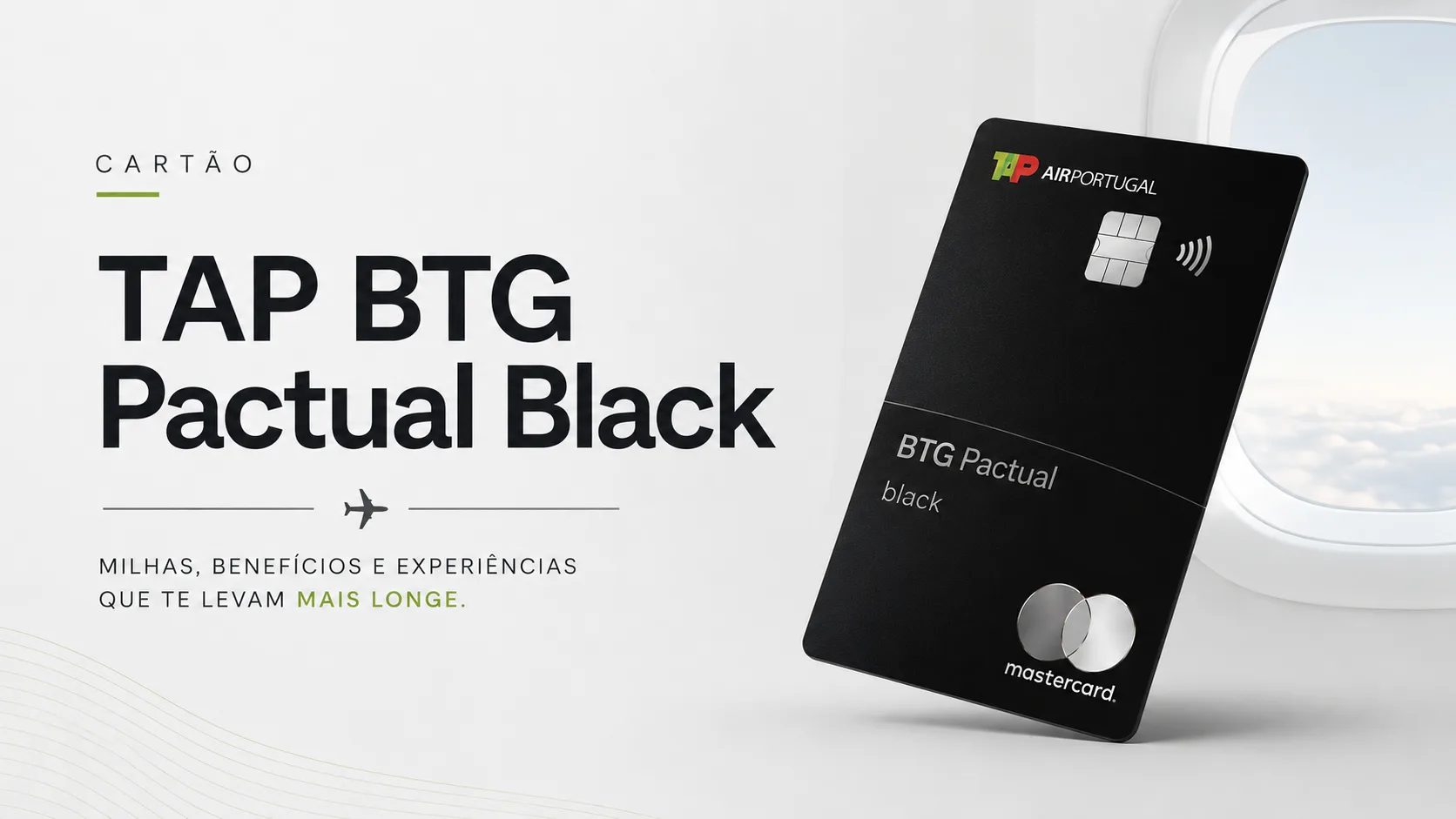 Cartão TAP BTG Pactual Black: vale a pena para quem acumula milhas TAP Miles&Go?