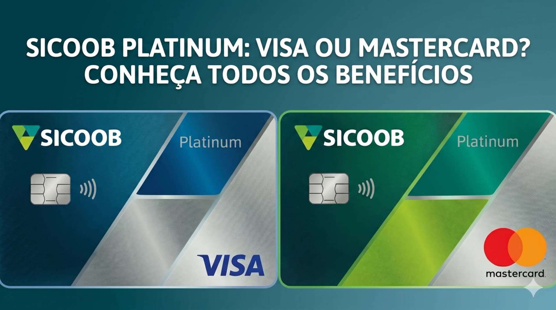 Cartão de Crédito Sicoob Platinum: Conheça os Benefícios das Versões Visa e Mastercard