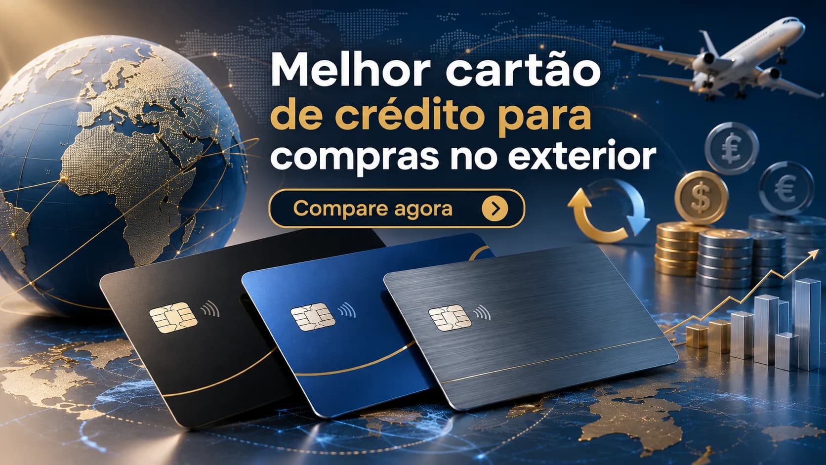 Melhores Cartões de Crédito para usar no Exterior: compare IOF, spread e benefícios