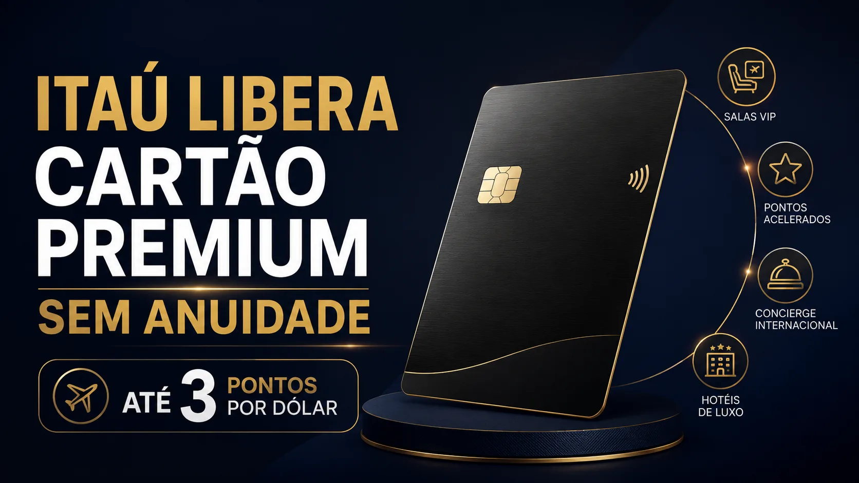 Itaú Visa Infinite Private Bank: Itaú Libera Cartão Premium Sem Anuidade; Veja Todos os Benefícios