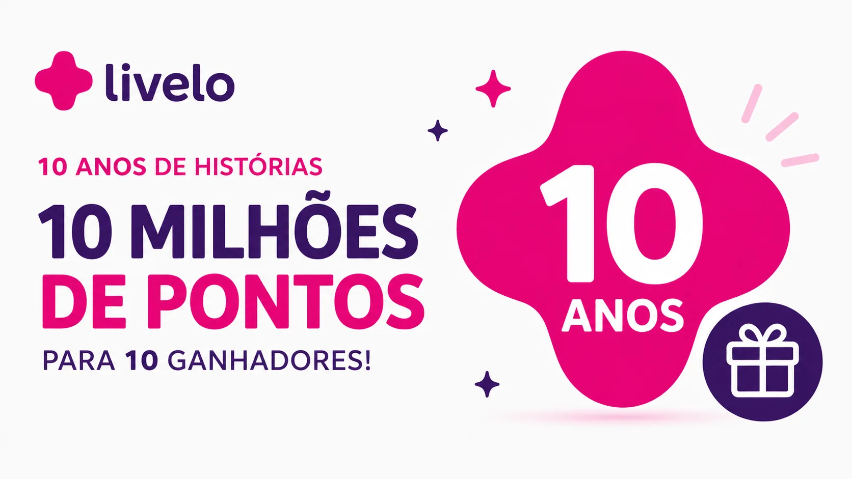 Livelo 10 Milhões de Pontos: promoção especial de aniversário vai premiar clientes com 1 milhão de pontos cada