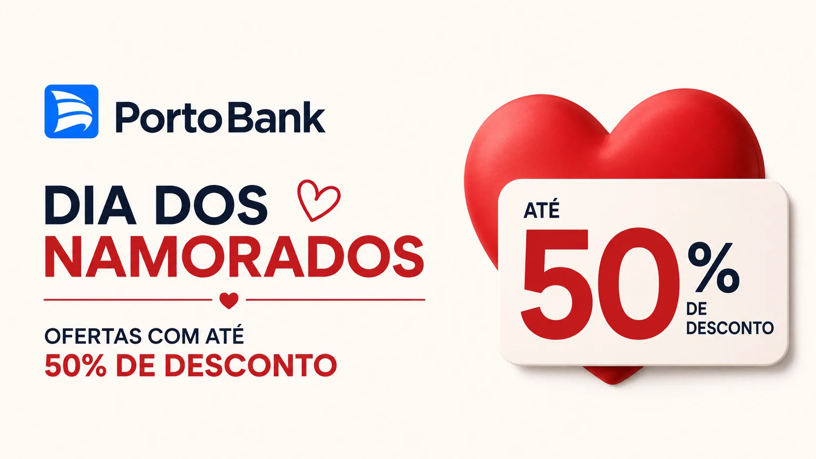 Porto Bank Dia dos Namorados 50% Desconto: confira as melhores ofertas para presentear em 2026