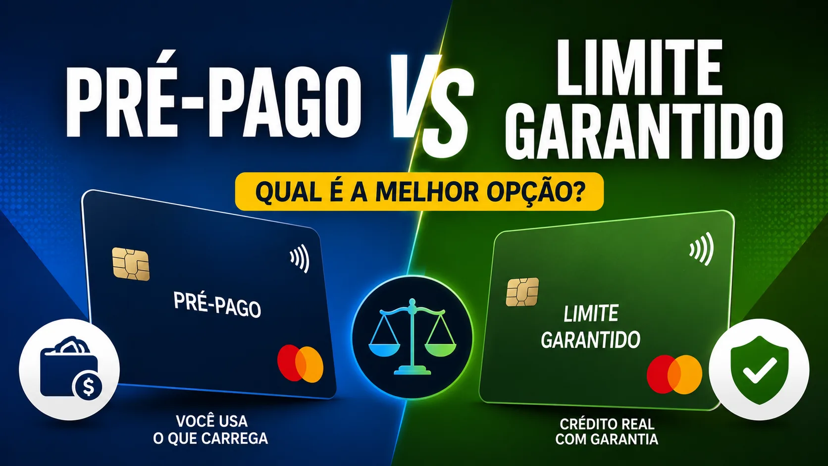 Pré-pago vs Limite Garantido: Entenda as Diferenças e Escolha a Melhor Opção
