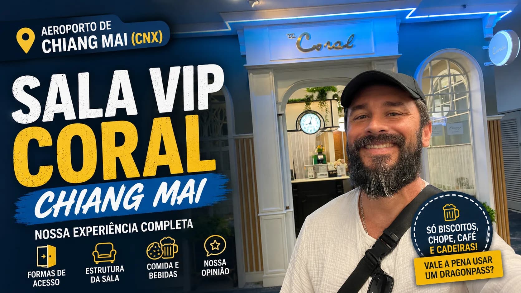 Sala VIP Coral Chiang Mai: Nossa Experiência no Aeroporto CNX