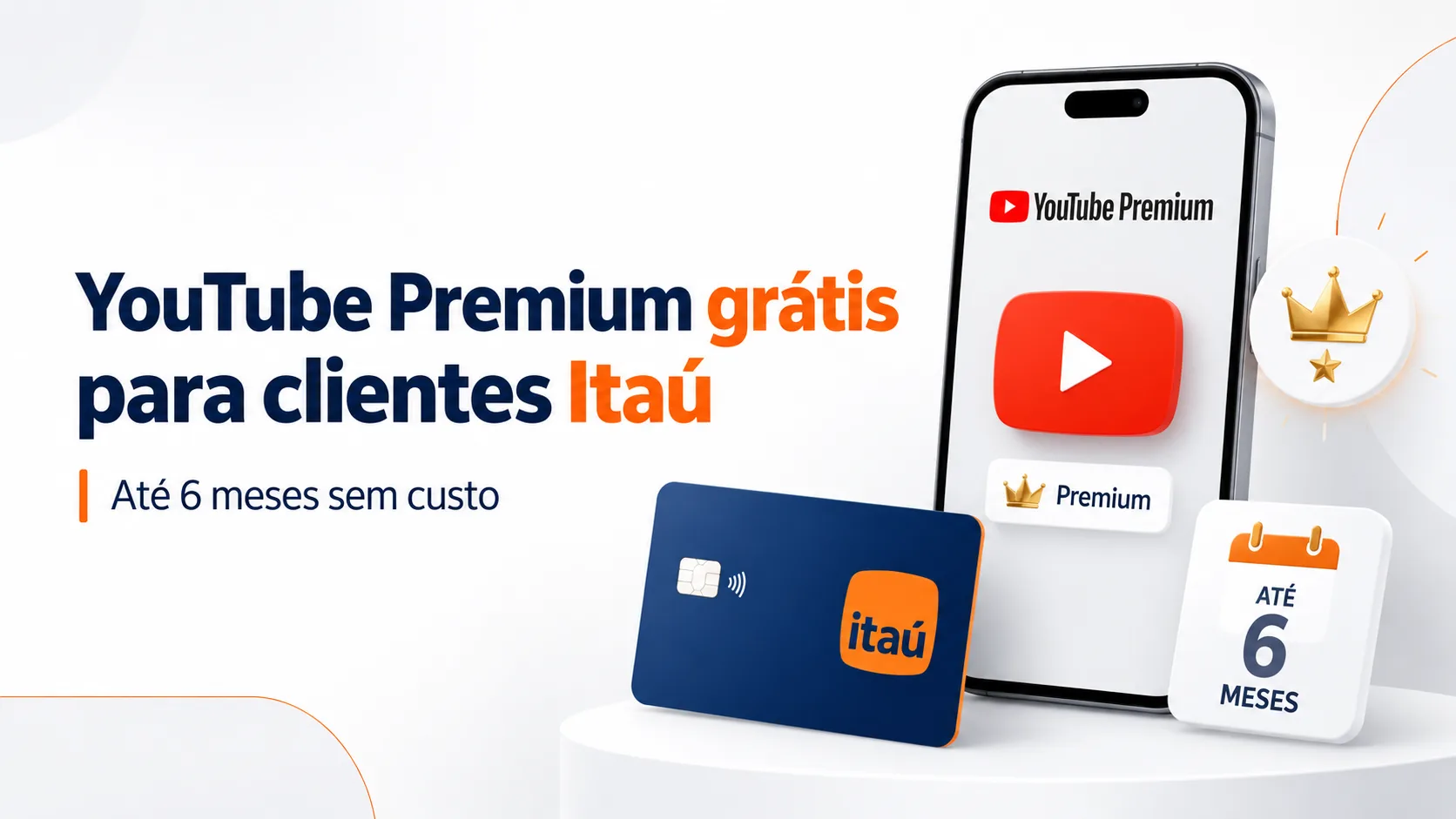 YouTube Premium grátis Itaú: veja quem tem direito a até 6 meses