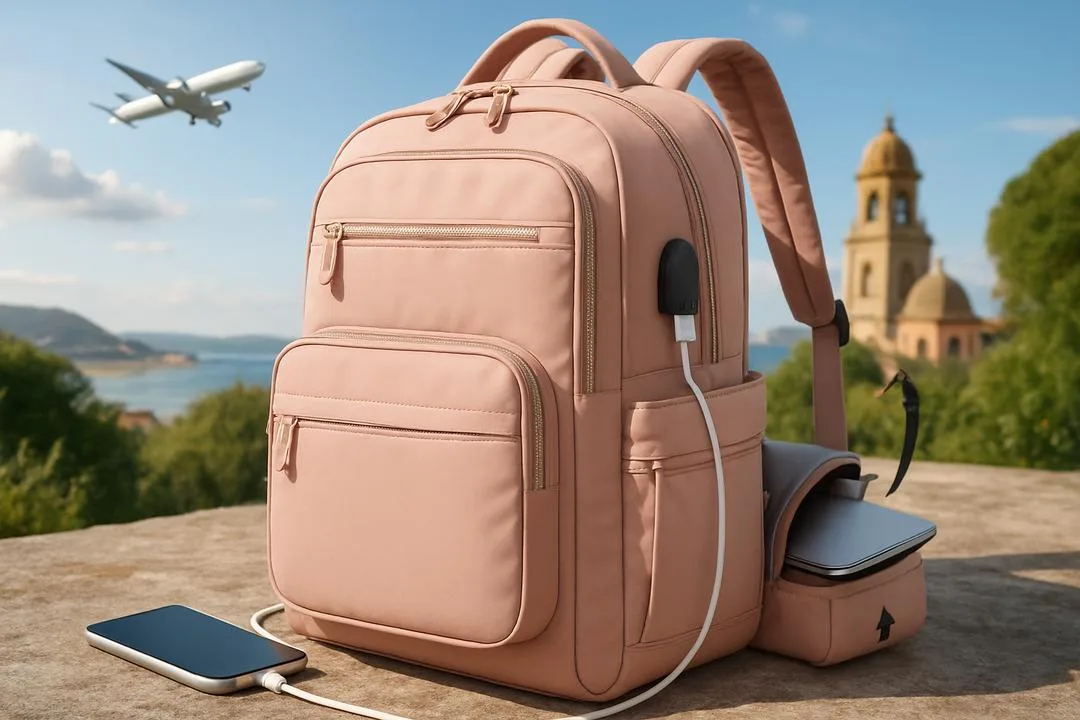 AMAZON DAY! Mochila de Viagem Feminina Expansível: Excelente para sua proxima viagem em 2026