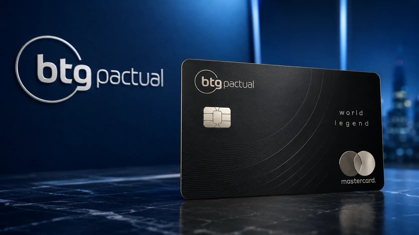 BTG Pactual World Legend Mastercard será lançado oficialmente em 21 de julho