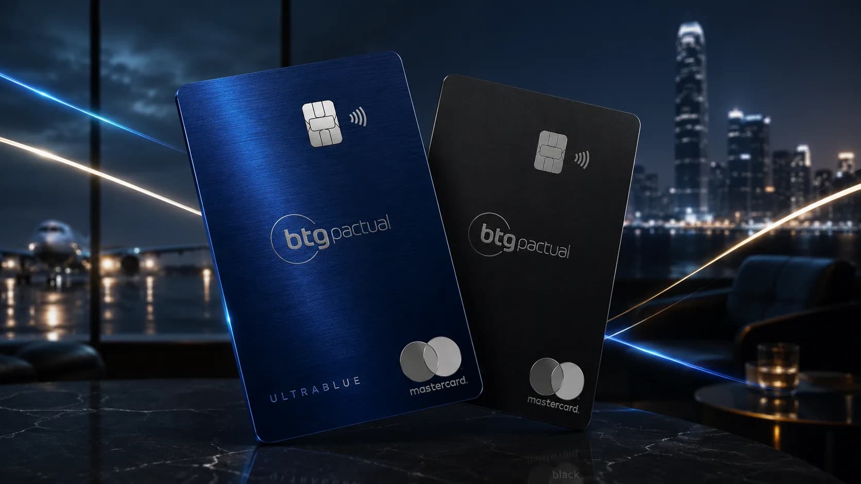 BTG Ultrablue ilimitado: cartão ganha LoungeKey, DragonPass e IOF Zero