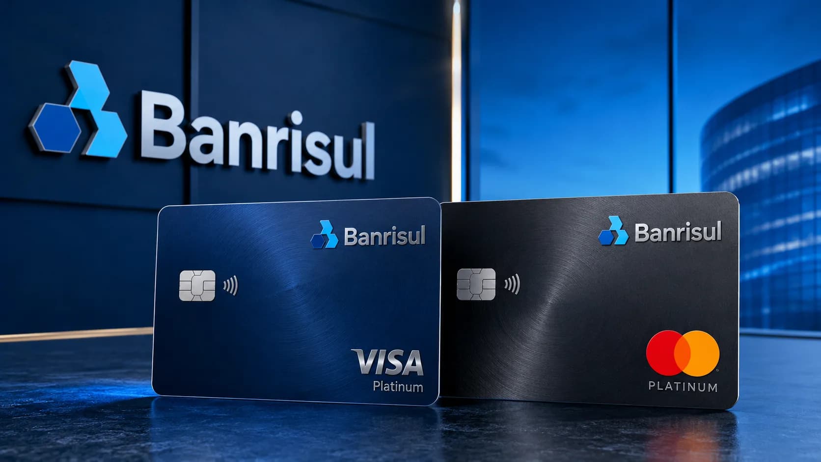 Cartão Banrisul Platinum: compare as versões Visa e Mastercard