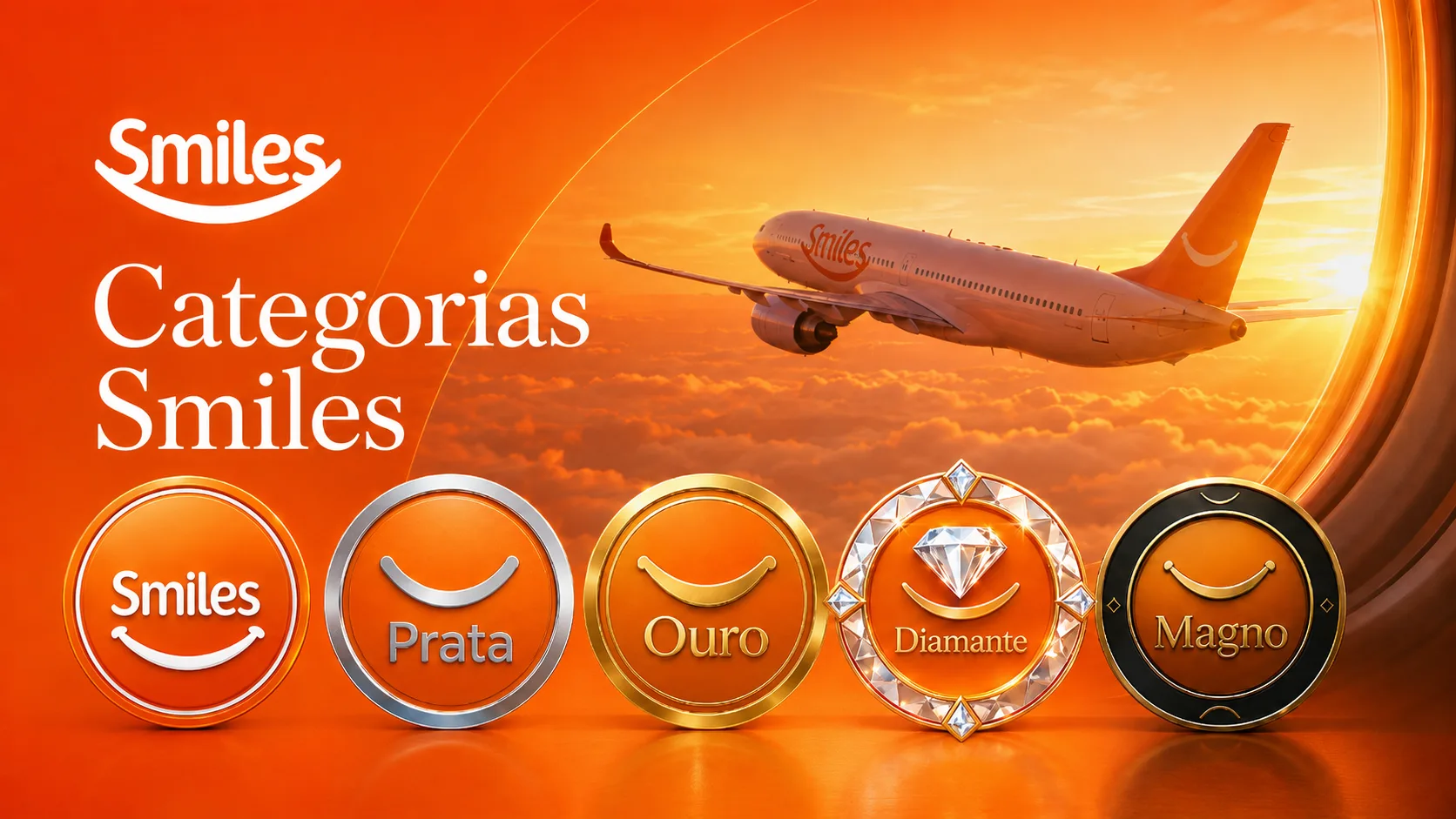 Categorias Smiles: veja os benefícios e como subir para Prata, Ouro, Diamante e Magno