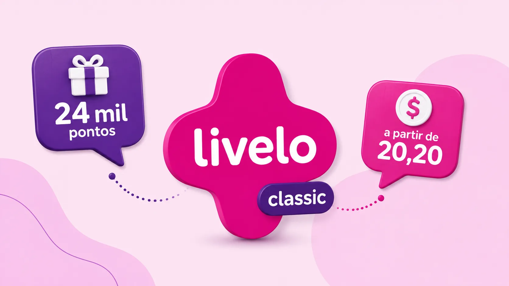 Clube Livelo Classic: receba até 24.000 pontos e pague milheiro a partir de R$ 20,20