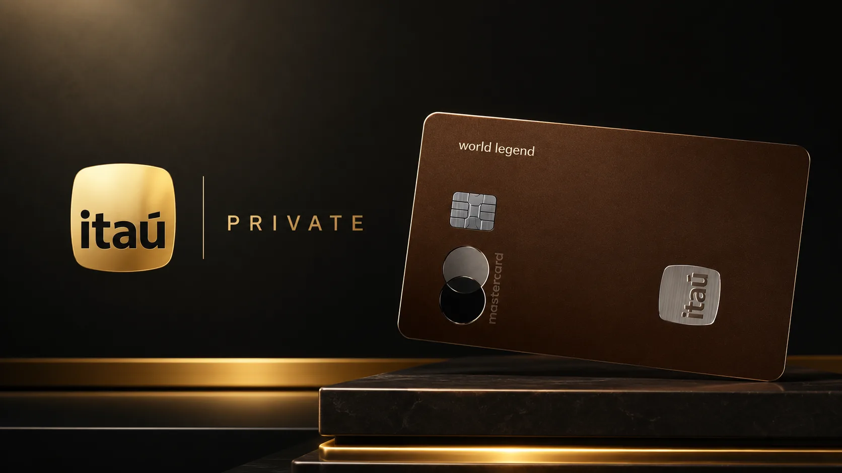 Itaú Private Mastercard World Legend: conheça o cartão mais exclusivo do Itaú para clientes Private