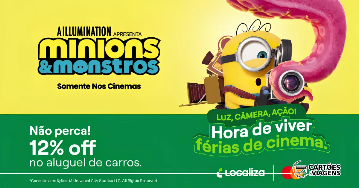 Localiza Mastercard Surpreenda: aproveite 12% de desconto no aluguel de carros