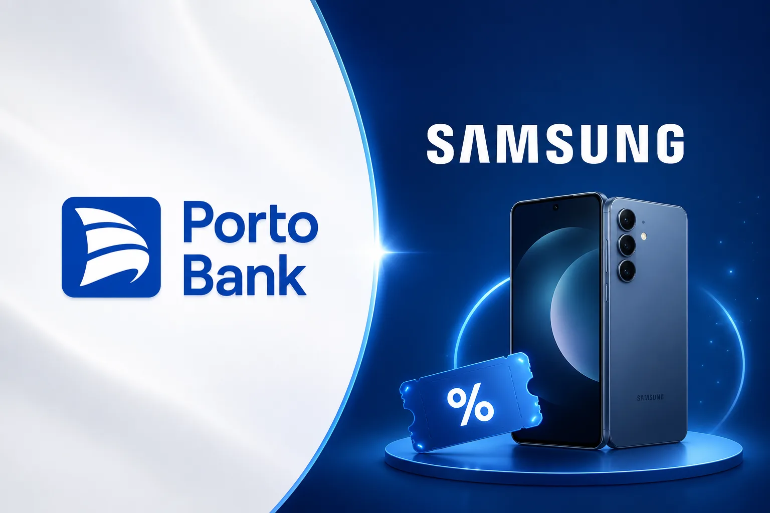 Porto Bank 40% OFF Samsung: clientes têm até 40% de desconto em produtos selecionados