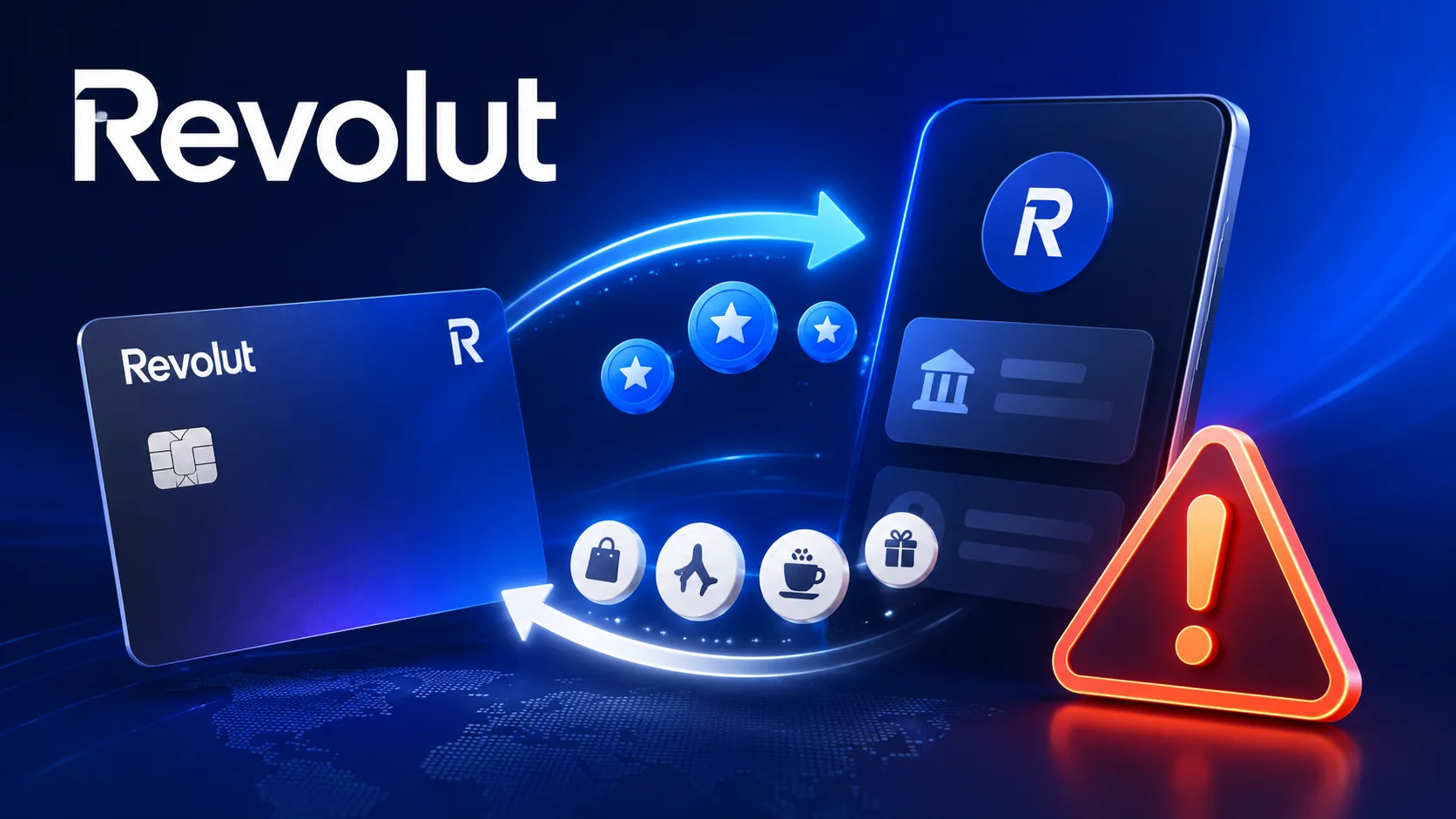 PIOROU!! RevPoints Revolut muda paridade em parceiros internacionais; veja o que muda
