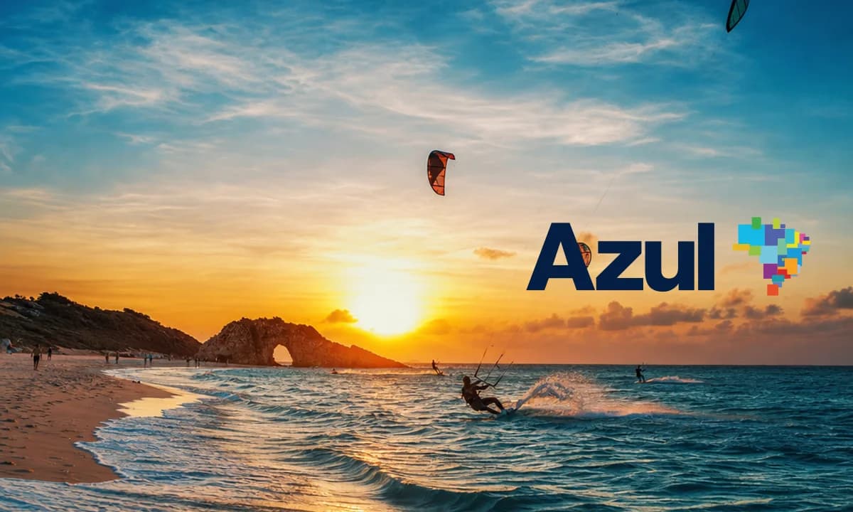 Azul celebra 414 mil clientes transportados em nove anos de operação em Jericoacoara Azul celebra 414 mil clientes transportados em nove anos de operação em Jericoacoara