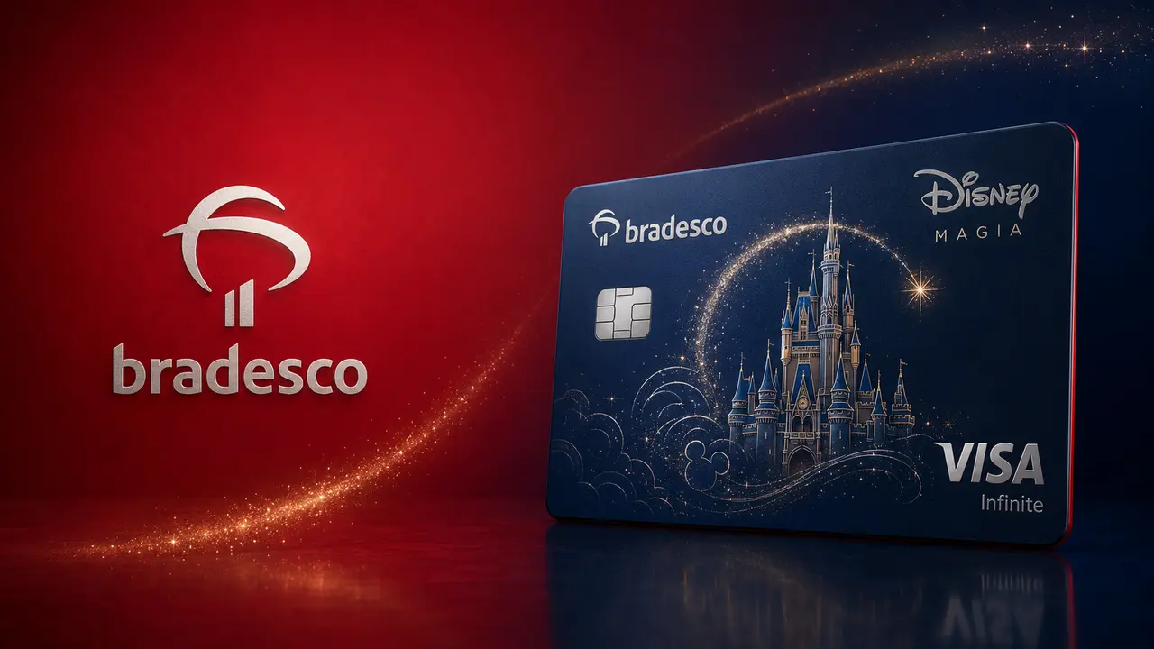 Cartão Bradesco Disney Visa Infinite Magia: anuidade, pontos e salas VIP