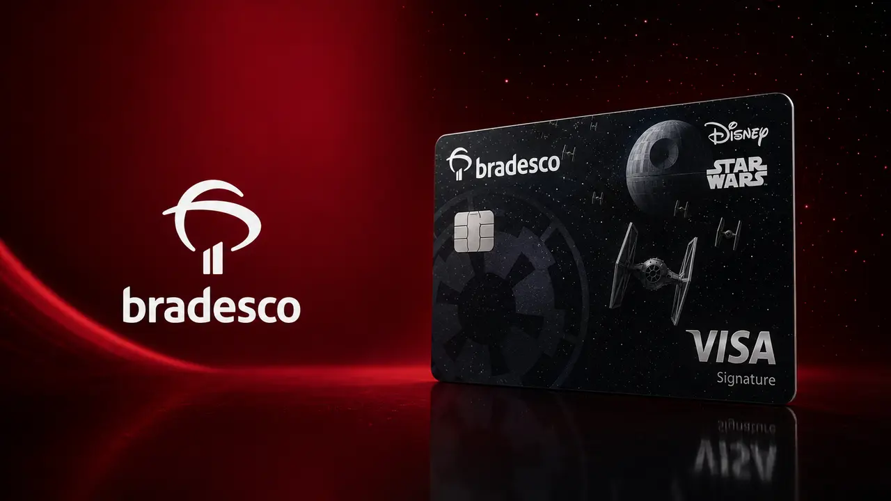 Cartão Bradesco Disney Visa Signature Star Wars: anuidade, pontos e benefícios