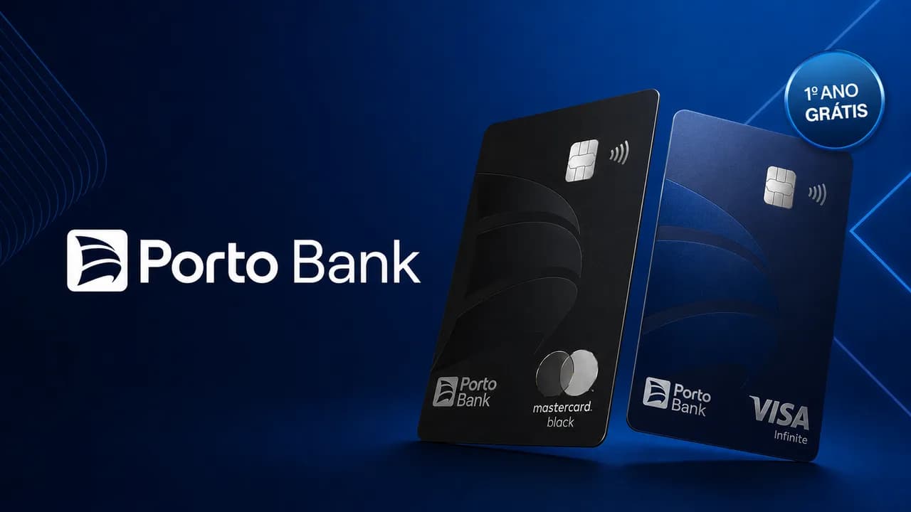 Cartões Porto Bank com anuidade grátis por 1 ano: veja como funciona