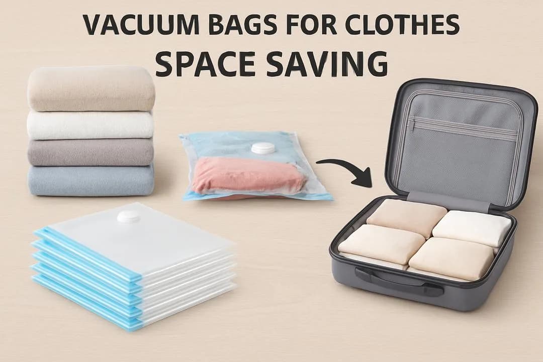 Kit de Sacos a Vácuo para mala: Organização e Economia com Grande quantidade de Roupas Kit de Sacos a Vácuo para mala: Organização e Economia com Grande quantidade de Roupas