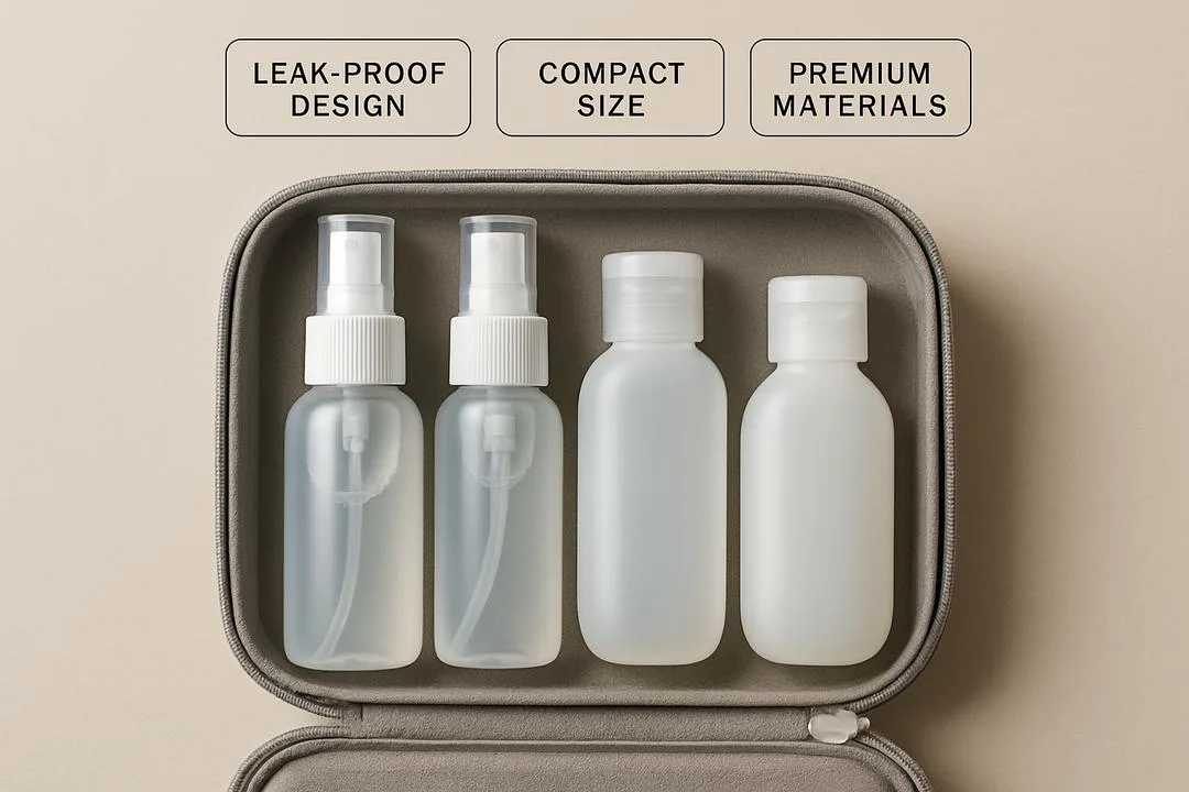 NOVIDADE! Kit de Viagem Recarregável: Não fique encalhado(a) no Raio X