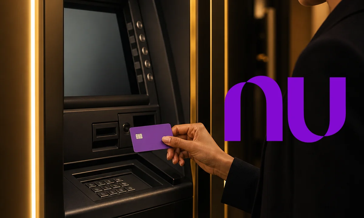 Saque em caixas eletrônicos com Cartão Nubank: Entenda os custos