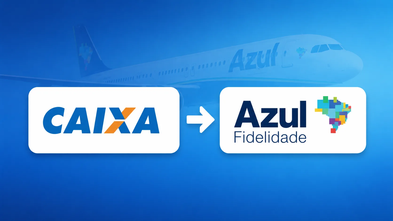 Transferência entre CAIXA e Azul Fidelidade oferece até 110% de bônus