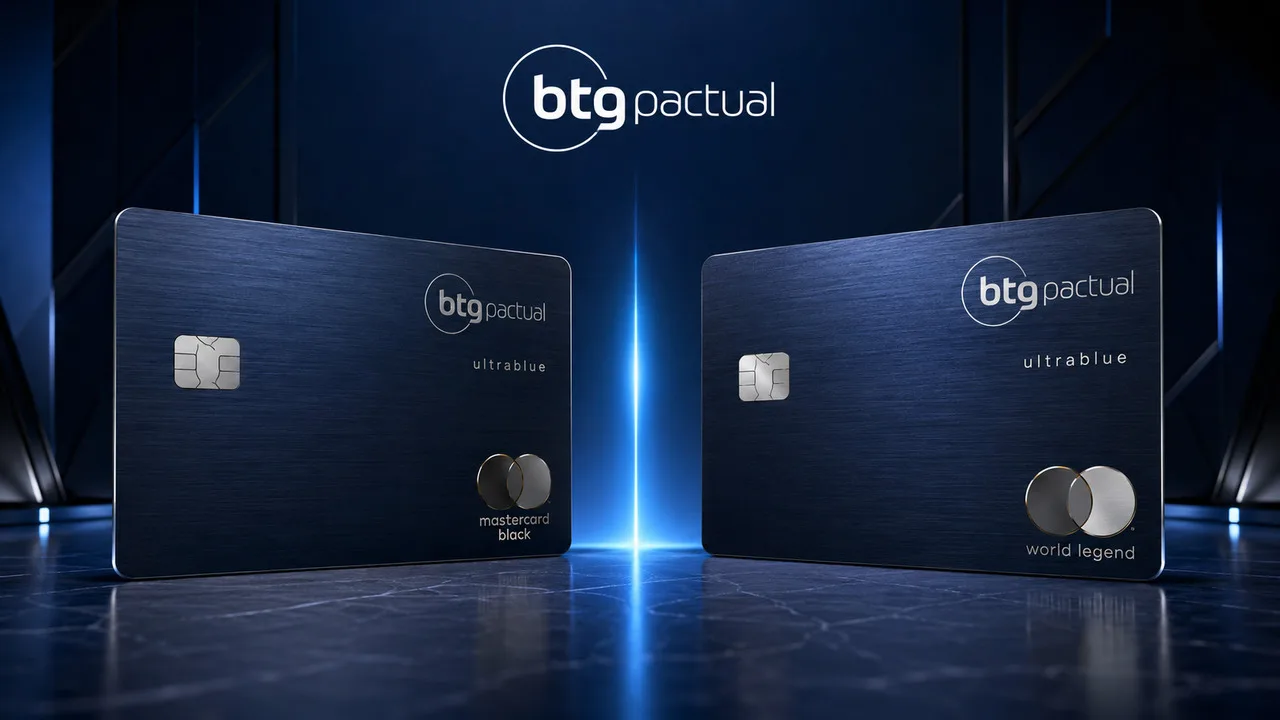 Ultrablue x Ultrablue World Legend: qual cartão BTG é melhor?