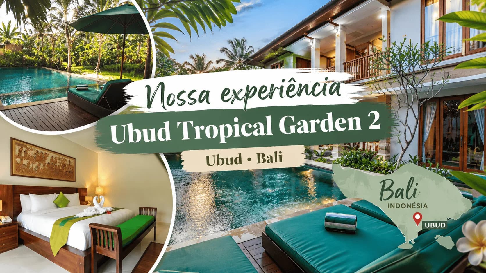 Ubud Tropical Garden 2 em Bali: nossa experiência no hotel em Ubud