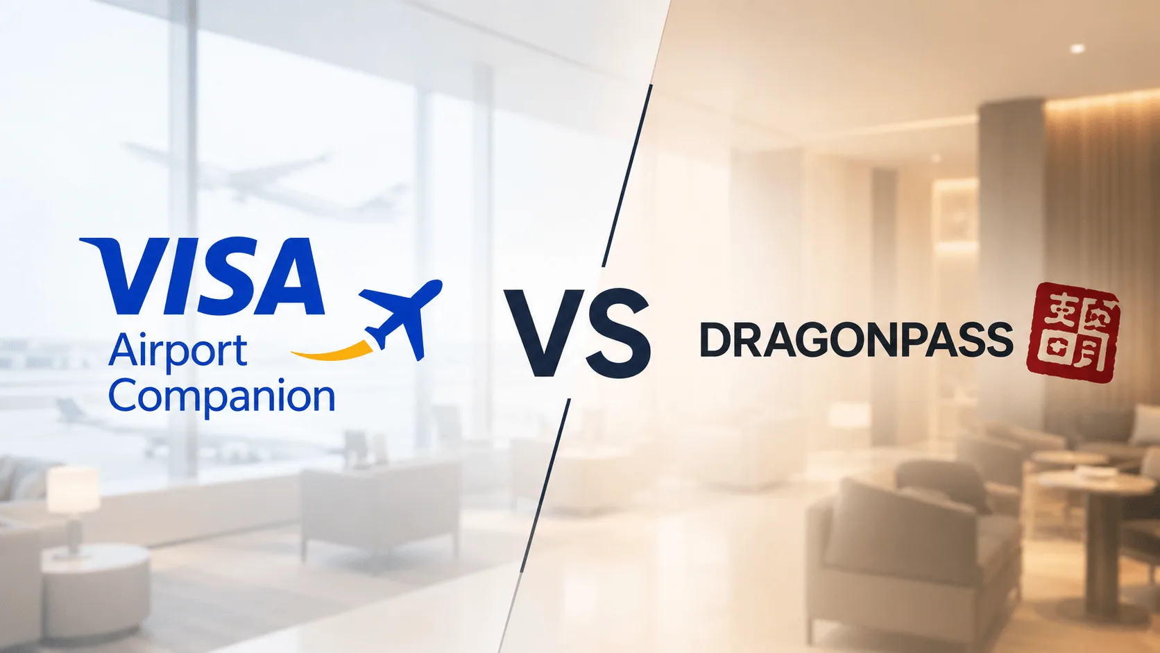 DragonPass vs Visa Airport Companion: qual é a diferença? DragonPass vs Visa Airport Companion: qual é a diferença?