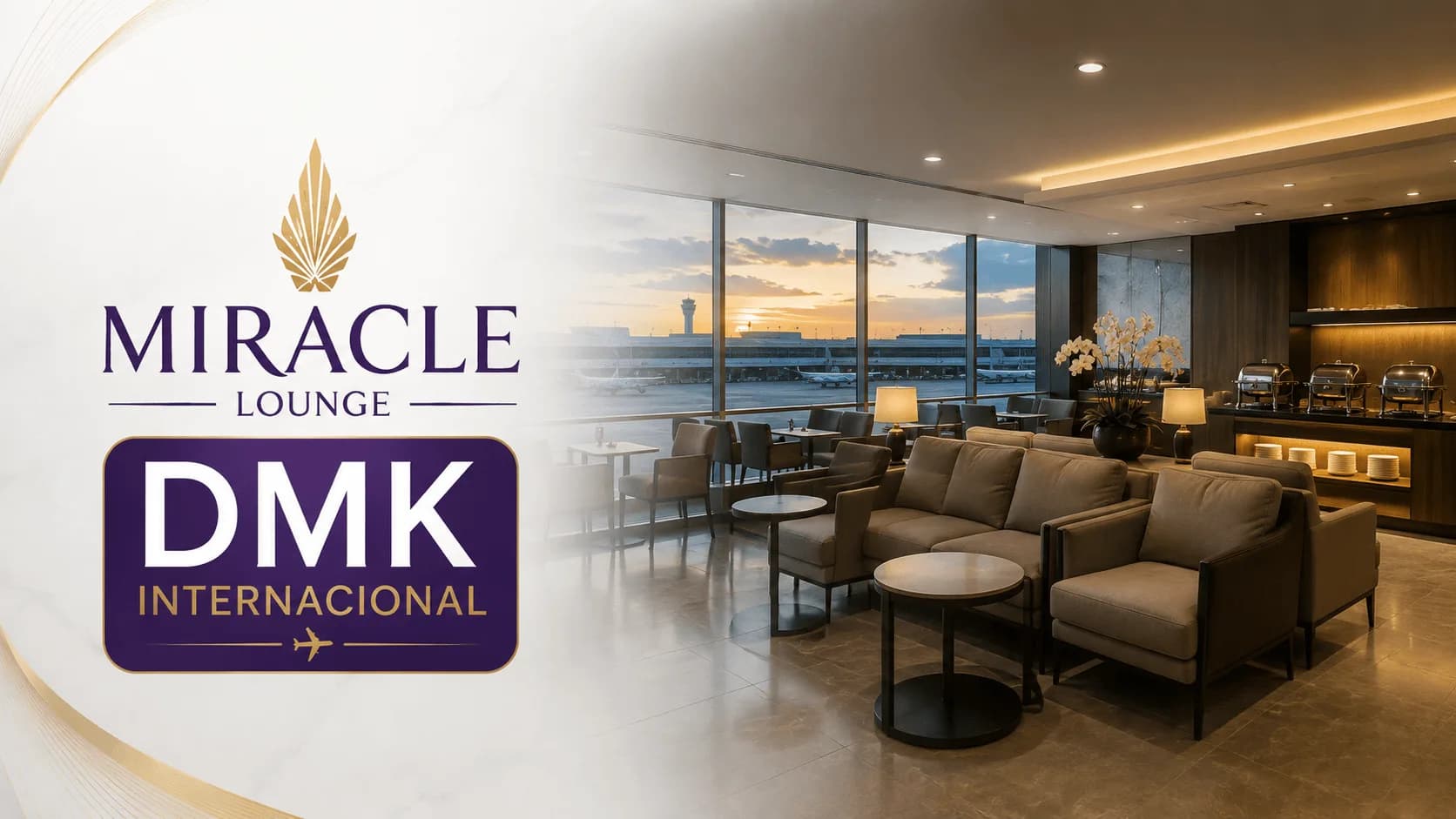 Miracle Lounge DMK Internacional: nossa experiência na sala VIP em Bangkok
