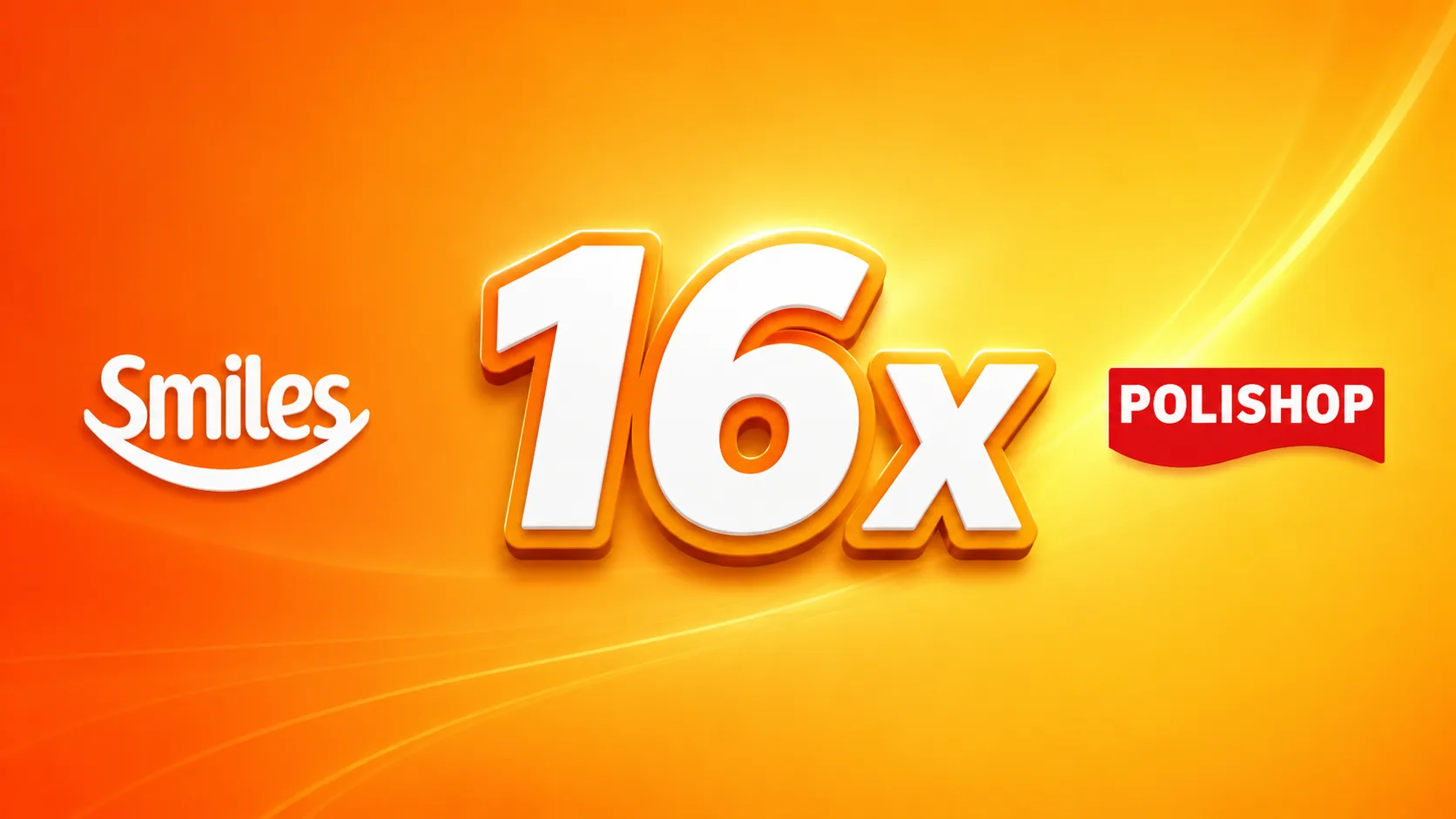 Shopping Smiles 16x: Polishop e Extra oferecem até 16 milhas por real