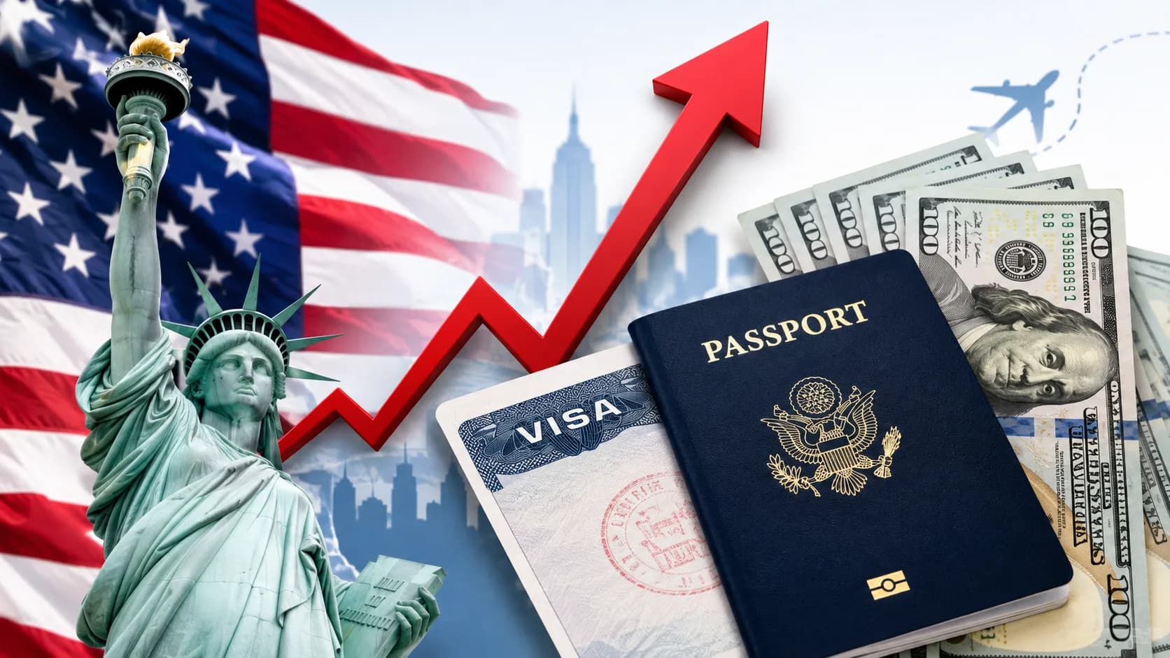 Visto dos EUA mais caro: caução de até US$ 20 mil vira regra permanente