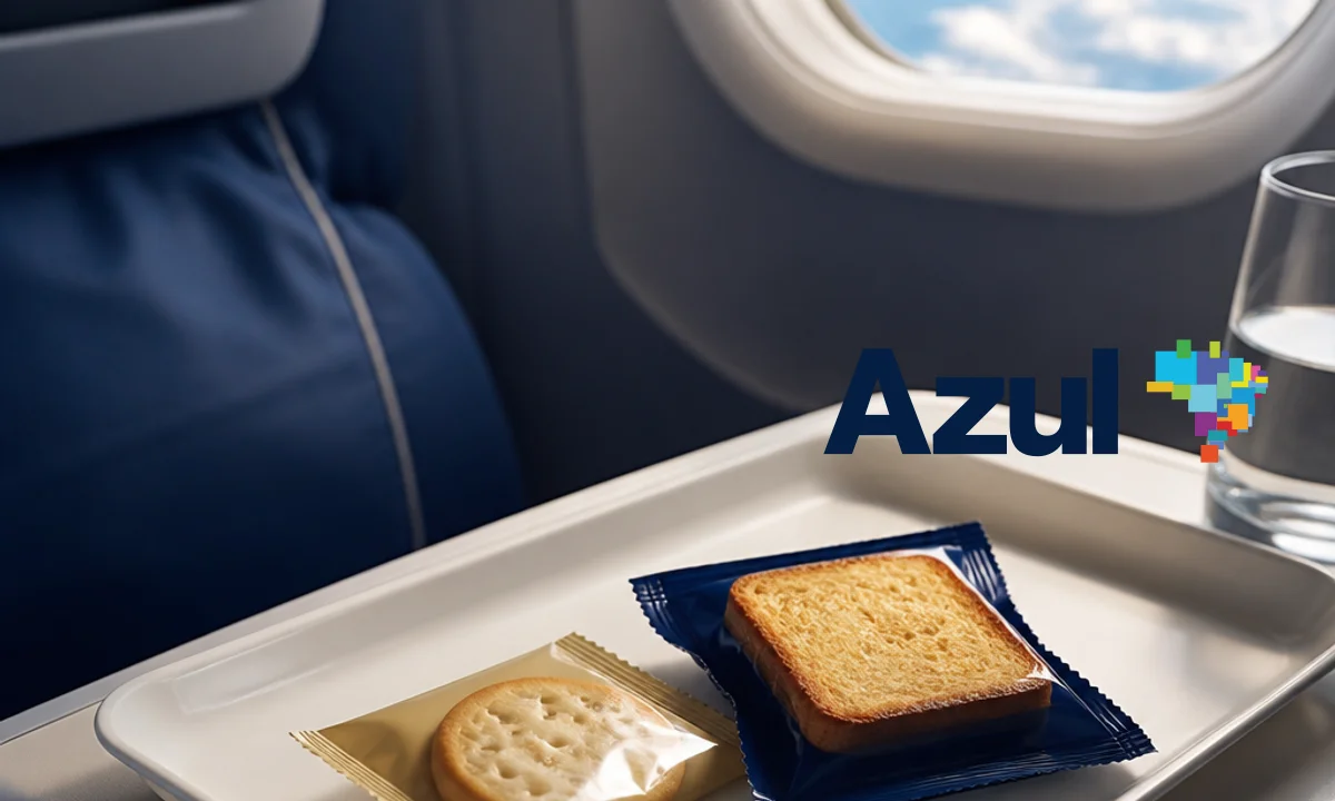 Azul amplia serviço de bordo: O que muda para o passageiro?