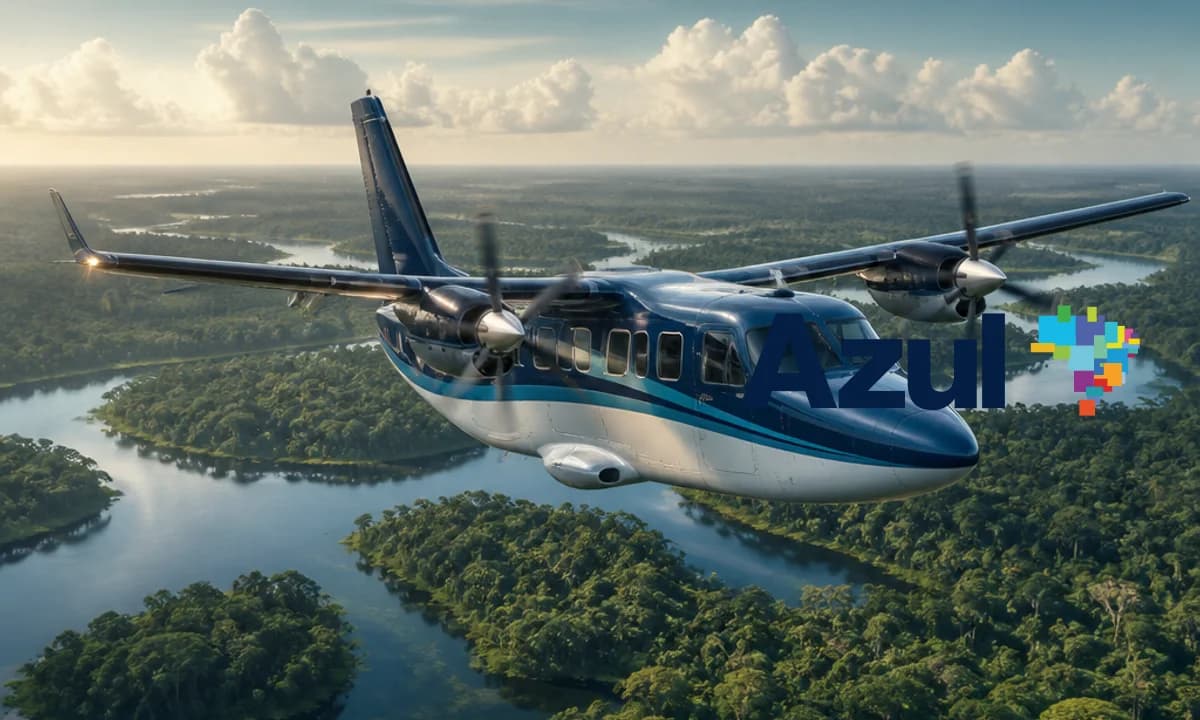 Azul Conecta prevê tarifas mais baratas com novos SkyCourier Azul Conecta prevê tarifas mais baratas com novos SkyCourier