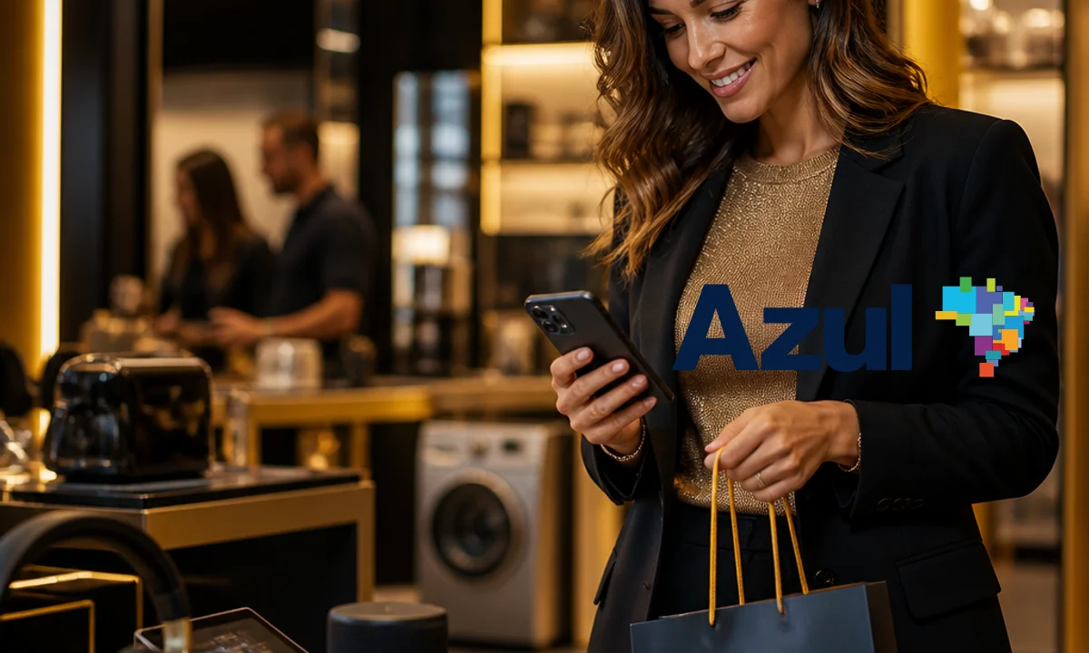 Azul Fidelidade oferece até 17 pontos por real em compras