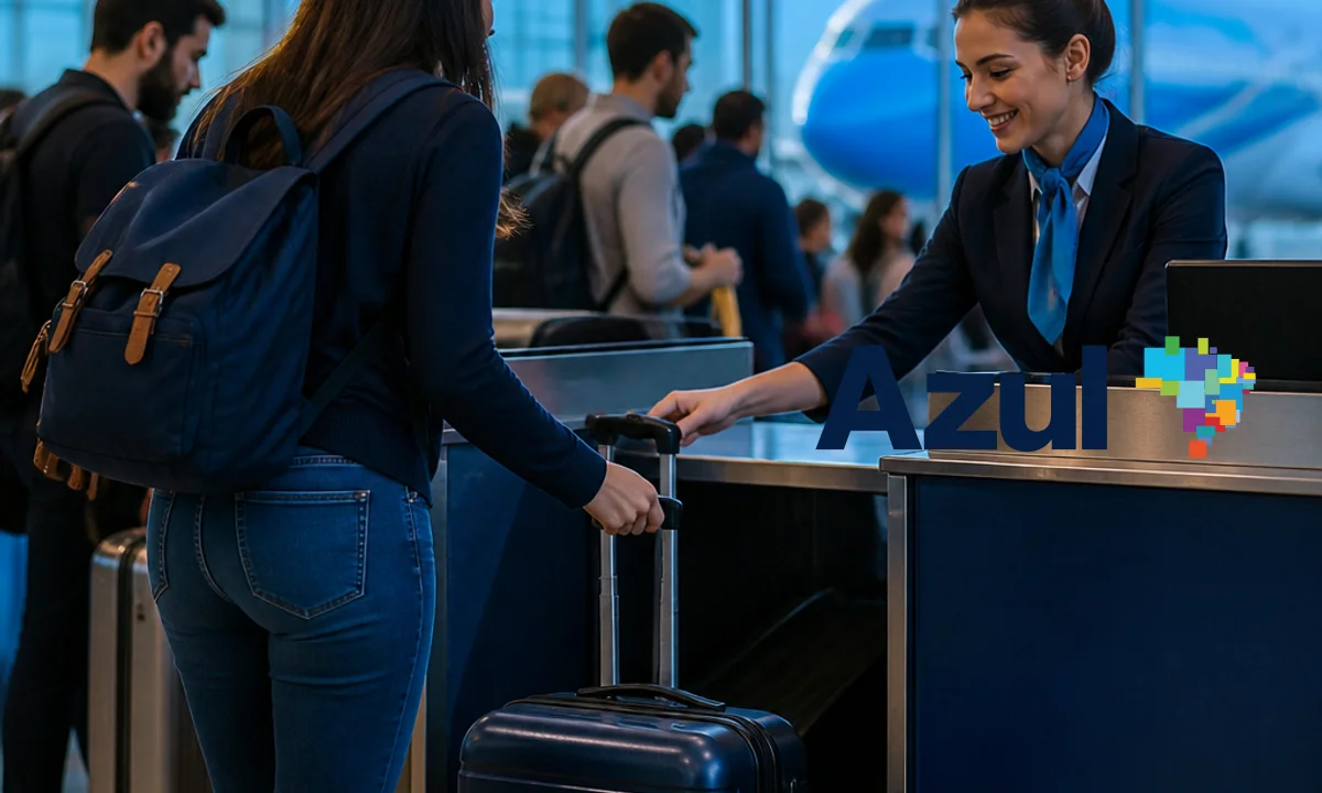 Azul Sobe Preço da Bagagem Despachada em Voos Domésticos Azul Sobe Preço da Bagagem Despachada em Voos Domésticos