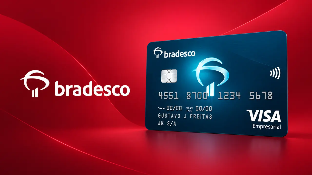Cartão Bradesco Empresarial Visa Internacional