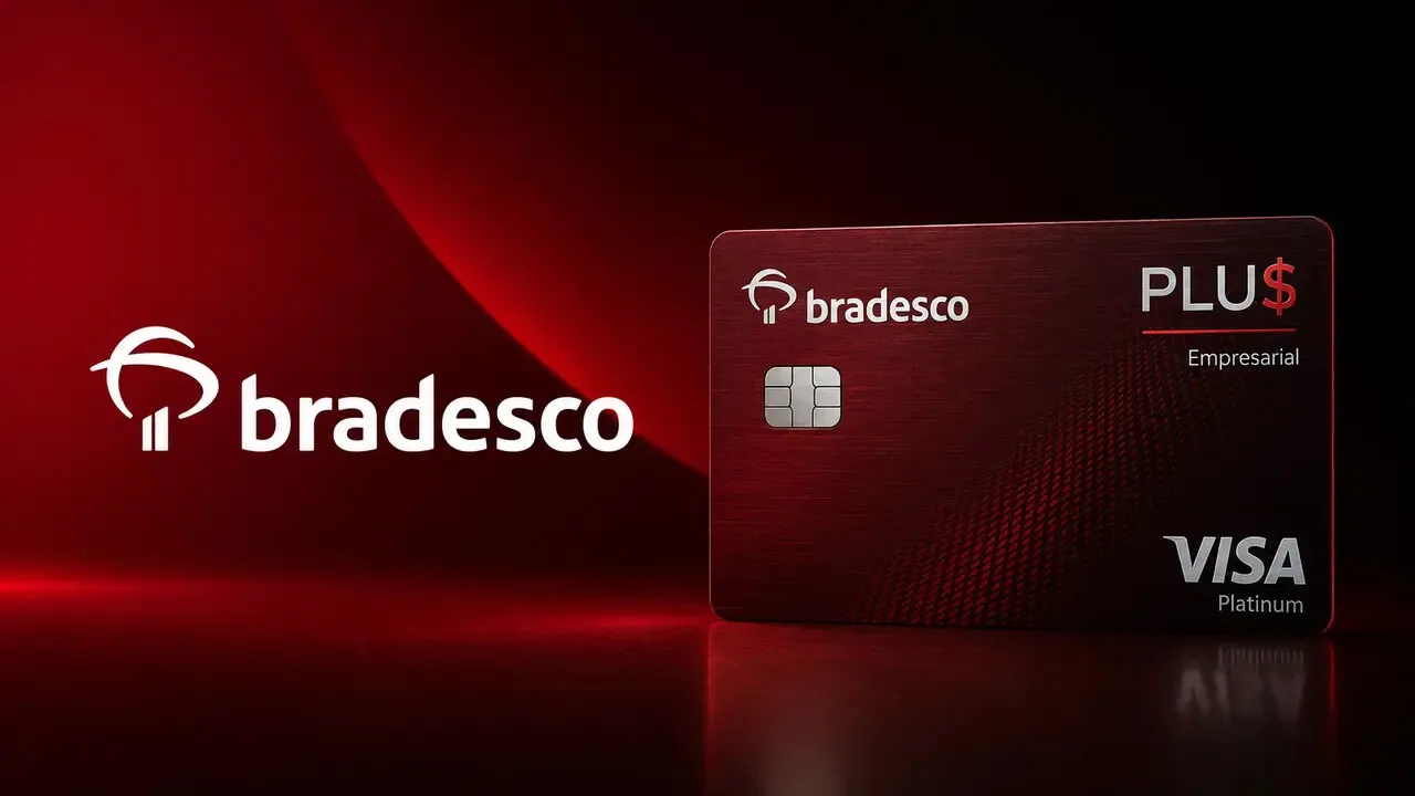 Cartão Bradesco PLU$ Visa Platinum Empresarial: cashback e benefícios